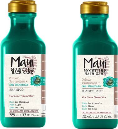 Maui Moisture Color Protection + Sea Minerals Shampoo & Conditioner Protect Color-Treated Tresses Combo Pack