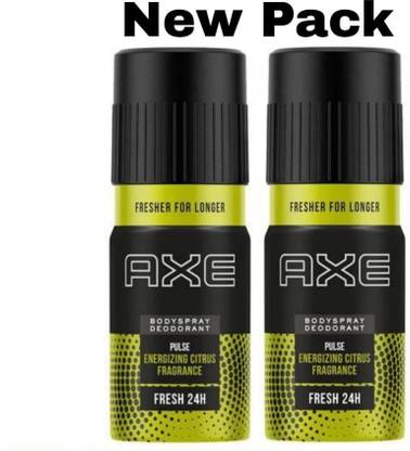 AXE PULSE DEODORANT BODY SPRAY 150 ML SET*2 Deodorant Spray  -  For Men