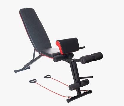 IRIS Fitness 34-in-1 Weight Adjustable, Durable Gym Bench with Leg Extension Multipurpose Fitness Bench