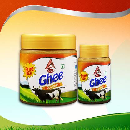 AKD Pure Desi Cow Ghee Ghee Plastic Bottle