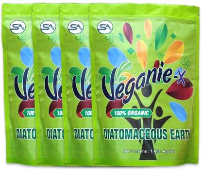 Veganie -x Crawling insect killer for Ant, Bedbug, Snail, Cockroach with Diatomaceous earth