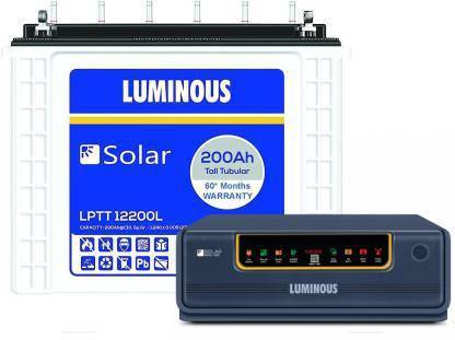 LUMINOUS 500 VA with 36 Months Warranty Pure Sine Wave Inverter