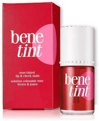 THR3E STROKES Waterproof Lip Tint, Cheek Tint and Stains, Tined Finish, 12.5ml (1St Co Py) RED