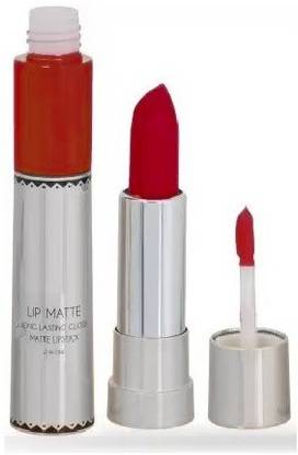EVERERIN Blood Red Color 2 IN 1 MATTE LIPS LIPSTICK, WATER PROOF