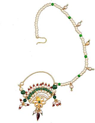 Rajputi Nath Pearl Alloy Nathiya