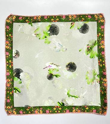 Indian Sherwani Solid Art Silk Pocket Square