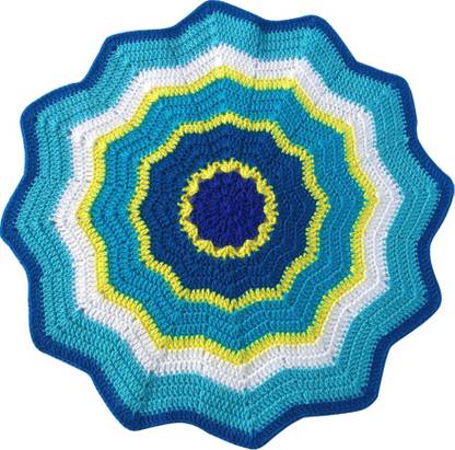 daily buy Pooja Thali Cover/ Tray Cover / Basket Cover / Table Center Mat or Cover Wool