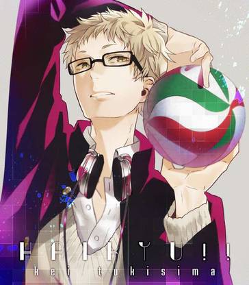Tsukishima Kei Matte Finish Poster Paper Print