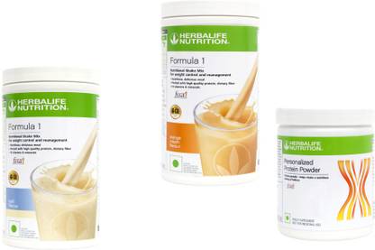 HERBALIFE Formula 1 Shake KULFI+ORANJE+ Protein Powder 200 Gram Protein Shake