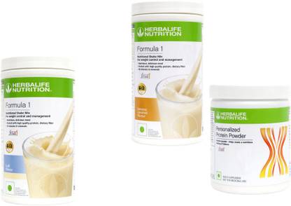 HERBALIFE Formula 1 Shake KULFI+BANANA+ Protein Powder 200 Gram Protein Shake