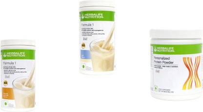 HERBALIFE Formula 1 Shake BANANA +KULFI + Protein Powder 200 Gram Protein Shake
