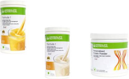 HERBALIFE Formula 1 Shake MANGO +BANANA +Protein Powder 200 Gram Protein Shake