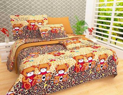 Polycotton Double Cartoon Bedsheet