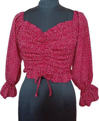 Casual Printed Women Multicolor Top