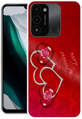 INDIALAND Back Cover for Tecno Spark 8c