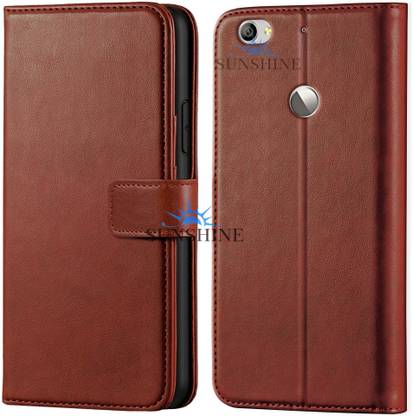 SUNSHINE Flip Cover for Letv le 1s For Leather Inside TPU with Card Pockets, Magnetic Closure
