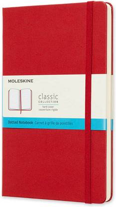 Moleskine Classic Large Hard Cover A5 Notebook Dot Grid 240 Pages