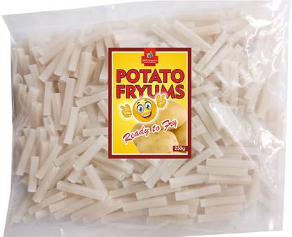 Jioo Organics Potato Fryums Pipe | Ready to Fry | Pipe Papad Fryums