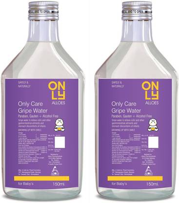 Alloes Pharmaceuticals No Flavor Gripe Water