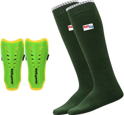 MATTZIG Congo Club Football Kit (One Pair Football Socks + One Pair Shin Guard) Football Kit