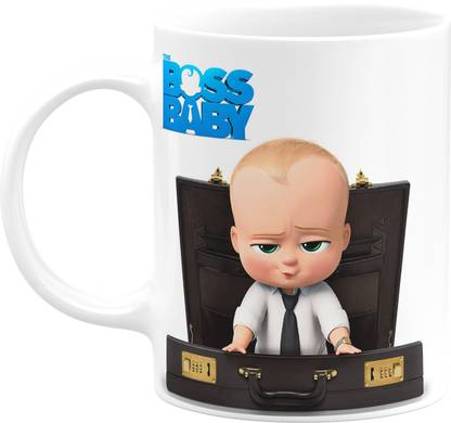 Printwala The Boss Baby mug Boss Baby mug The Boss Baby Printed mug For Boys Girls(B-137) Ceramic Coffee Mug
