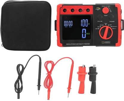 amiciSense Megohmmeter, Digital Insulation Resistance Tester with AC/DC Voltage Test Multi-Range Ohmmeter
