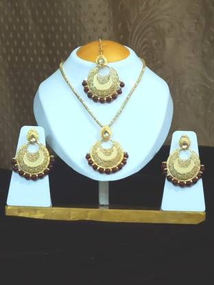 VBS Jewellery VBS-Pen03 Maroon Gold-plated Agate Alloy