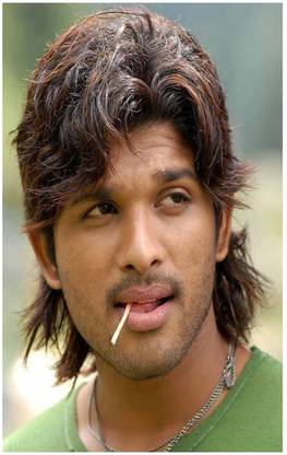 Allu Arjun Wall Poster For Room Paper Print