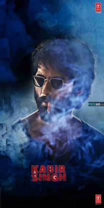 Kabir Singh Movie Poster MultiColor PhotoPaper Print 12 inch X 18 inch, Rolled Photographic Paper