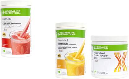HERBALIFE Formula 1 Shake STRAWBERRY+MANGO +Protein Powder 200 GSTRAWBram Protein Shake