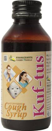 Pranacharya Greenshield Kuf – Tus Syrup Helps To Control Common Cough & Cold Or Whooping Cough.