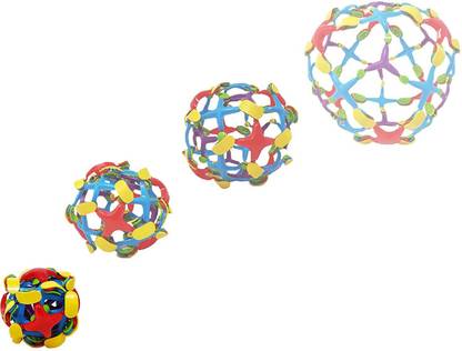 Electro Cloud Twist Sphere Ball | Throw and Catch Ball | Ball Expands When Thrown Throwball