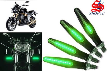 SHOP4U Front, Rear, Side LED Indicator Light for Mahindra Mojo