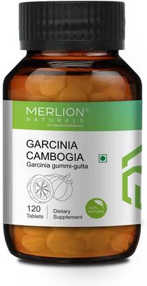 Merlion Naturals Garcinia Cambogia Tablets, Garcinia gummi-gutta, All Natural 500mg x 120 Tablets