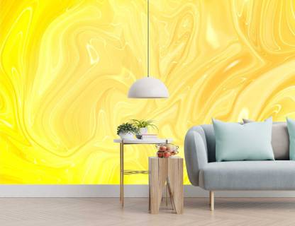 imbue Abstract Yellow Wallpaper