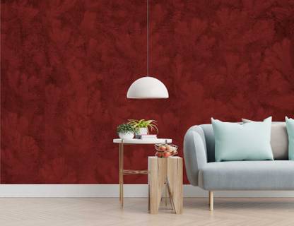 DecorNet Abstract Maroon Wallpaper