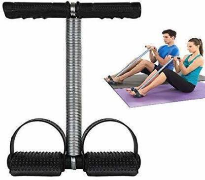 ahsa Flipkart tummy trimmer with SINGLE spring and soft grip handle Ab Exerciser Ab Exerciser