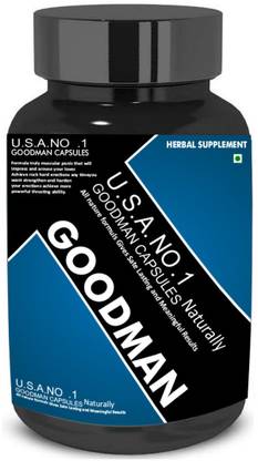 Way Of Pleasure Good Man USA No.1 60 Capsule 100% Ayurvedic For Men