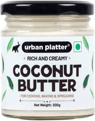 urban platter Rich & Creamy Coconut Butter, (Creamy Spread, 100% Coconut Butter) Topping Paste