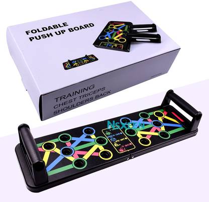 Shengshou Build ur Muscle Frm the Comfort of ur Home wth Foldable Color Coded PushUp Board Push-up Bar