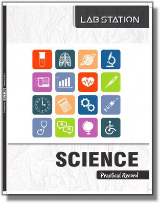 LAB STATION Science Practical Record Notebook
