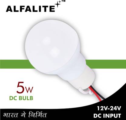 ALFALITE 5 W Basic Standard Plug & Play LED Bulb