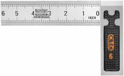 kdr 12 INCHES ANGLE CUT TRY SQUARE || 90 Degrees Right Angle Ruler Tri-Square