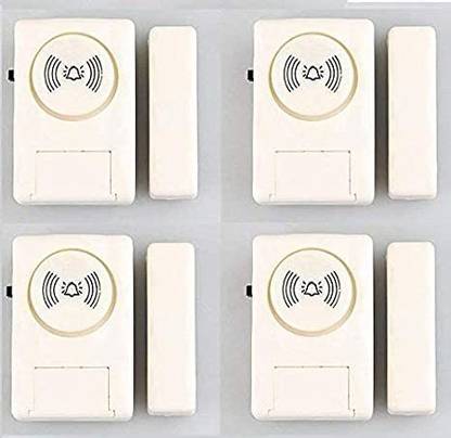 Smars Plastic Wireless Door Window Open Alert Alarm Home Security Set of 4 Quantitiy Door & Window Door Window Alarm