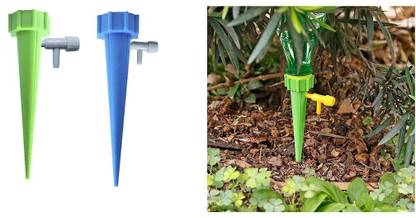 Vpllex Auto Watering Spikes Irrigation System Adjustable Control Plant Self Watering Drip Irrigation Kit