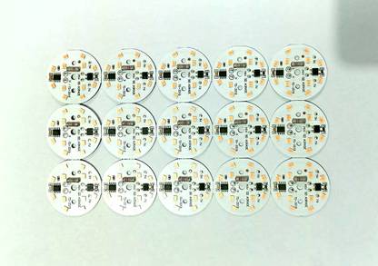 ROOPREKHA ( pack of 15 ) 9 Watt ALFA DOB pink color led bulb raw material Light Electronic Hobby Kit