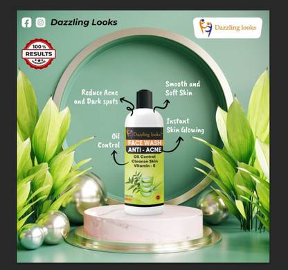 Dazzling looks anti acne facewash 100ml pack of 1 Face Wash