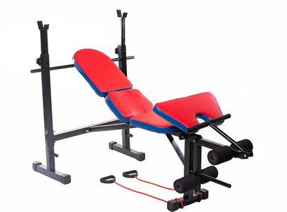 IRIS Fitness 39-in-1 Ergonomically Designed Home Gym for Full Body Workout Multipurpose Fitness Bench