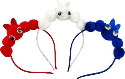 FINXFAIMA Googly Eyes Hair Band (Pack of 3 Hair Bands) Head Band