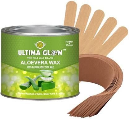 Ultima glow Aloevera Wax Strip And Stick Wax For All Skin Full Body 599.7 Wax